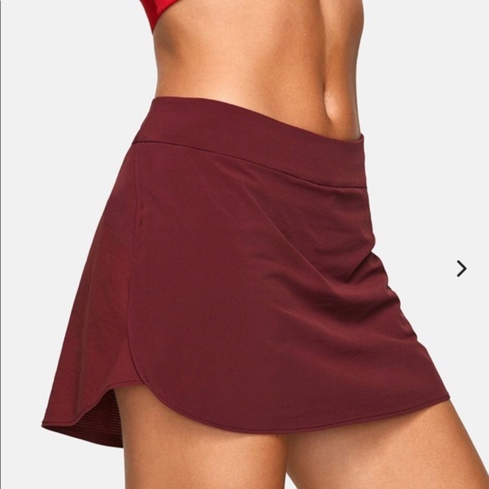 Outdoor Voices – Stretch Knit Workout Skort in truffle